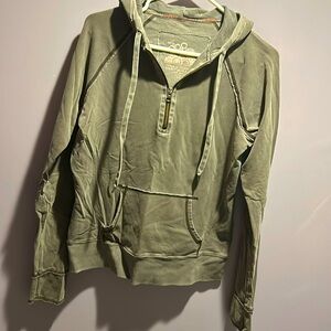 The Gap, hooded sweatshirt, size medium, brown, worn in look, great condition